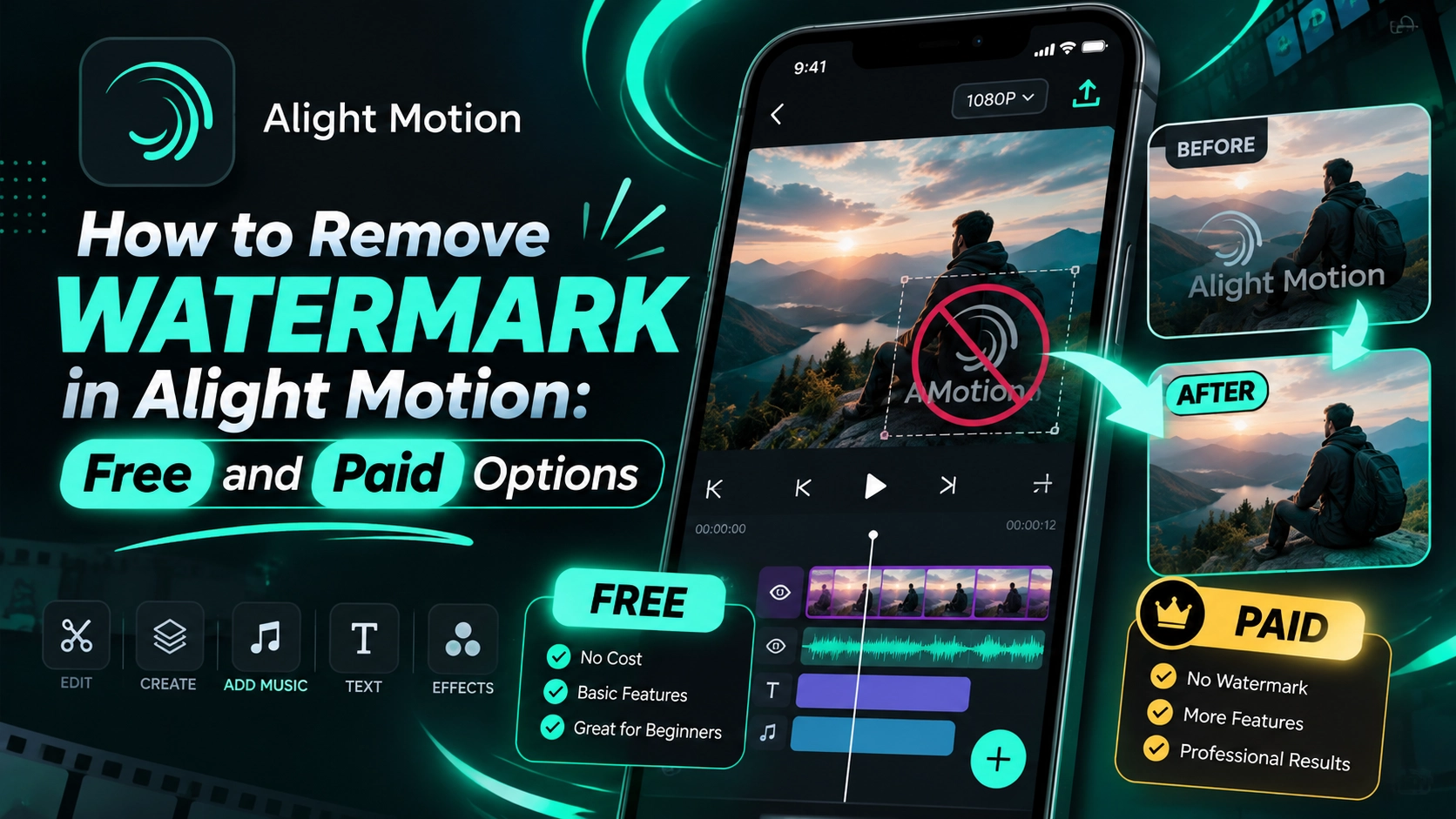 Alight Motion Watermark Free Export